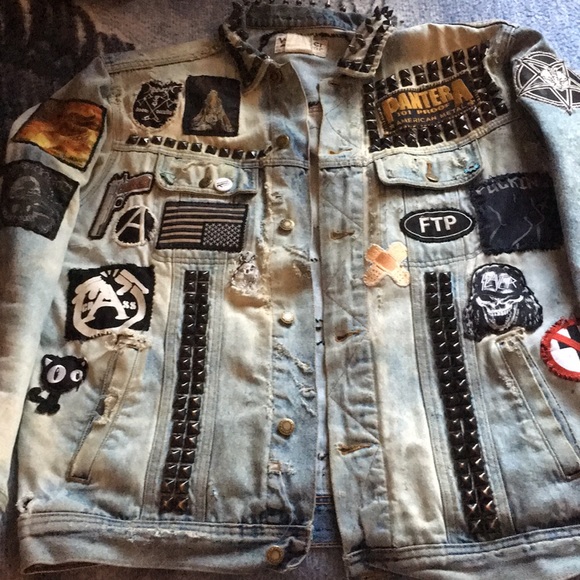 Custom Battle Jacket Denim 